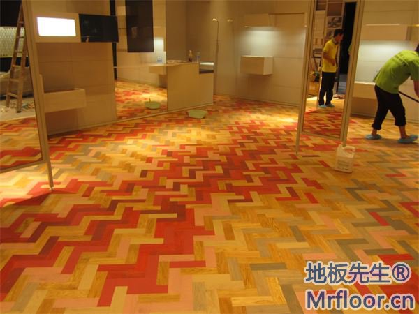 康新-靜安寺REEL廣場YSL木地板翻新