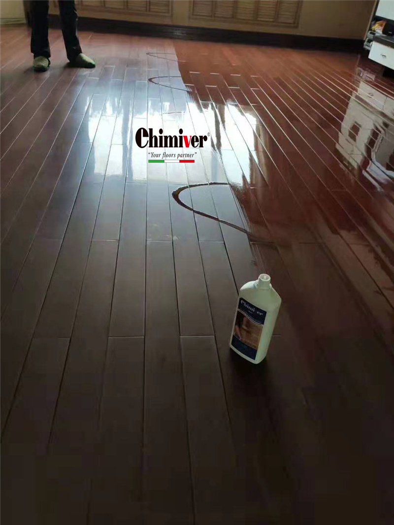 Chimiver家庭商業木地板翻新保養系統施工案例