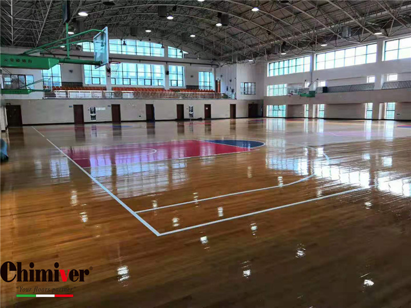 凱美沃杭州旅游職業技術學校底漆面漆彩漆防滑案例