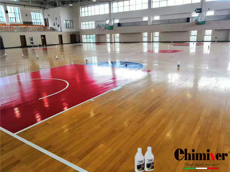 凱美沃杭州旅游職業技術學校底漆面漆彩漆防滑案例